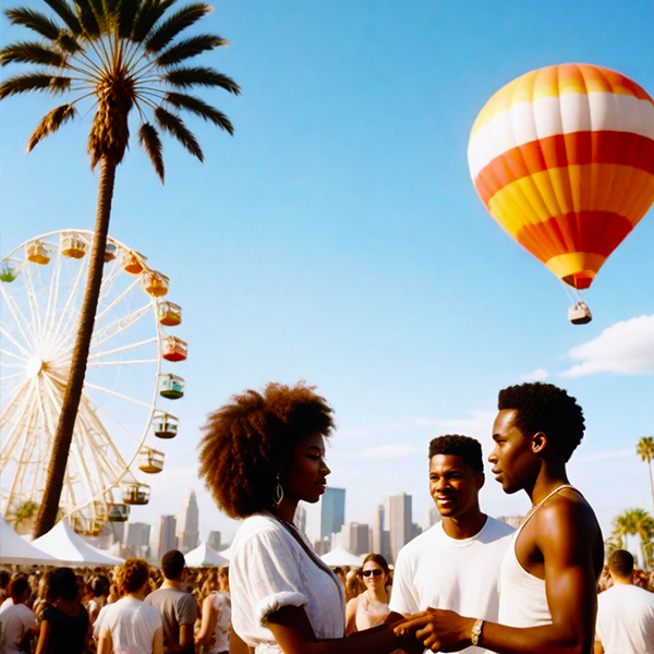 Coachella Canvas pinwheel photo